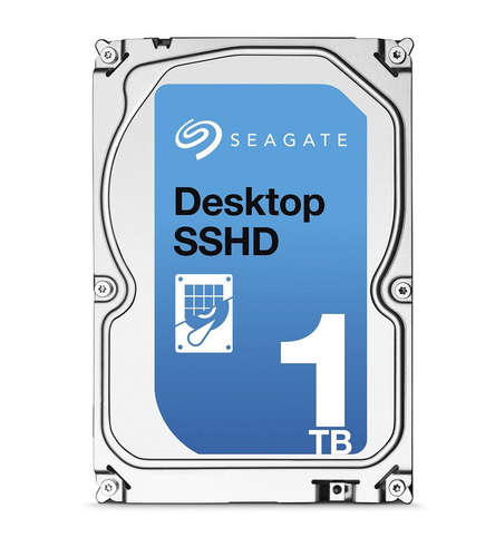 Seagate Solid State Hybrid 1 TB Desktop Hard Drive - 3 YEARS WARRANTY SATA 5400 RPM 64MB