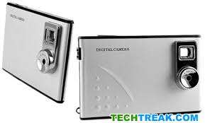 Slim credit card size camera