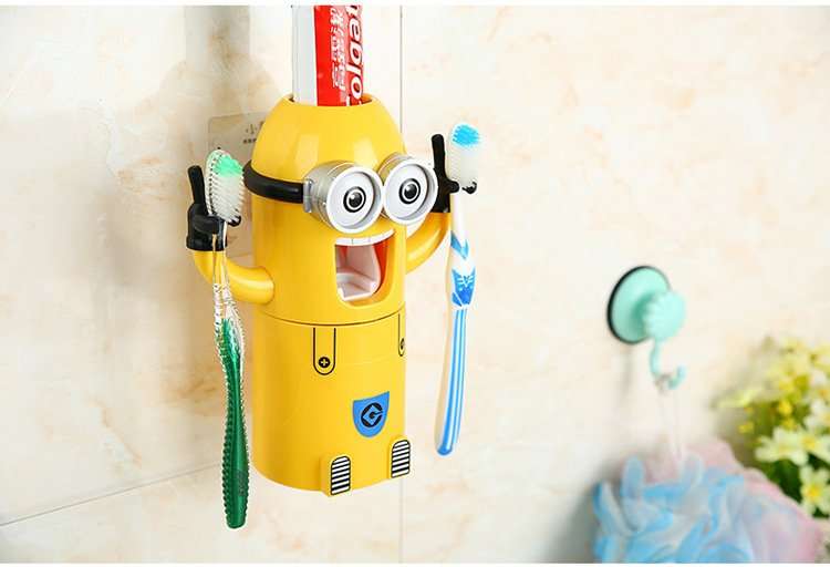 Image result for minion toothpaste dispenser