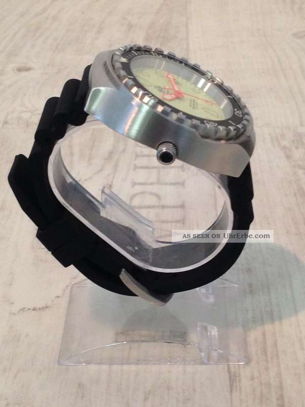 TAUCHMEISTER 1937 GERMANY 52MM Helium *AUTOMATIC* T0269 Watch SEA MONSTER 1000 METER DEEP SEA WATCH