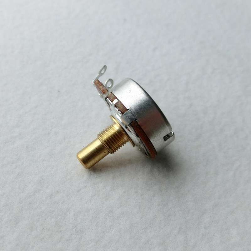 Karman Audio A250K 15mm Brass Shaft (solid) Full Size Potentiometer