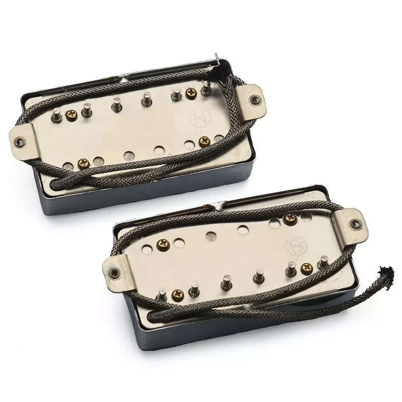 Chrome Karman AlNiCo 5 Humbucker Guitar Pickup (Single)