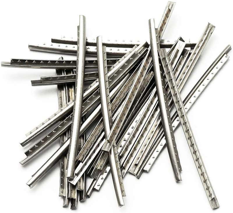 12" Radius 2.9mm Pre-cut Nickel silver guitar fret wire set of 24 (45mm - 58mm length)