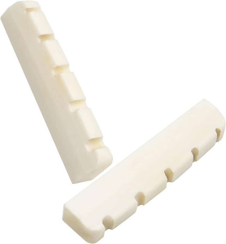Bone Nut for 5 String Bass Guitar 45mm x 6mm x 9.5mm