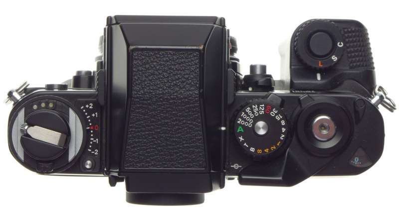 Nikon Black F3 HP SLR 35mm motorised body film camera clean condition - Nikon