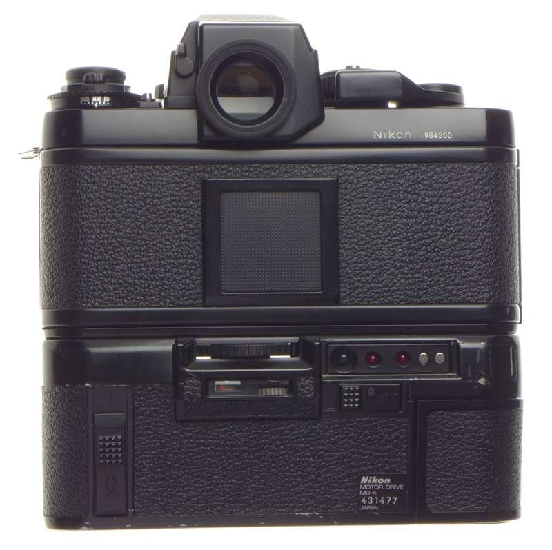 Nikon Black F3 HP SLR 35mm motorised body film camera clean condition - Nikon