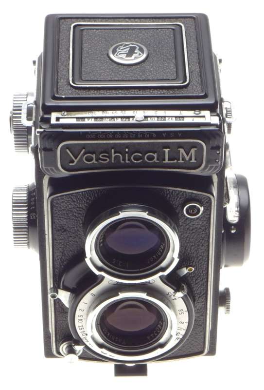 Yashica LM film camera TLR Yashicor 3.5 f=80mm lens COPAL MX shutter - Yashica