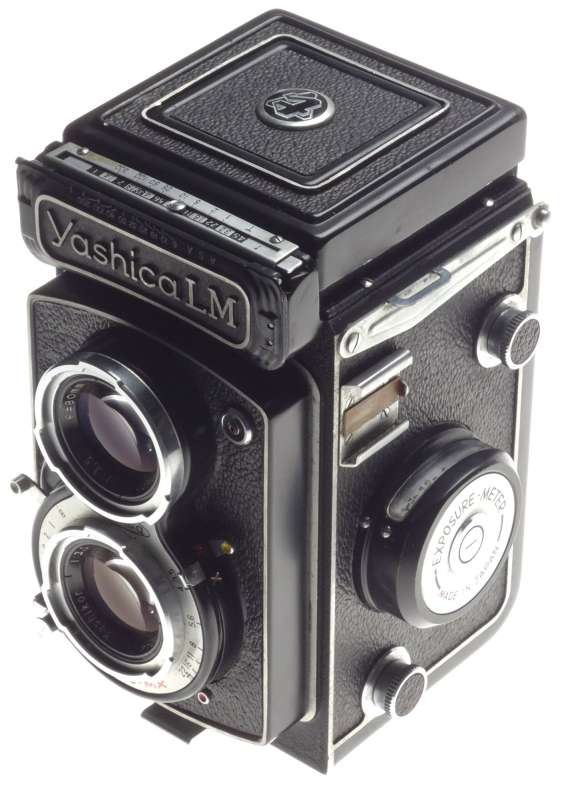 Yashica LM film camera TLR Yashicor 3.5 f=80mm lens COPAL MX shutter - Yashica