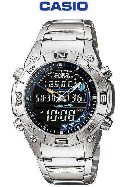 Casio 100M Fishing Gear Watch (AMW-703D-1AVDF) - Casio