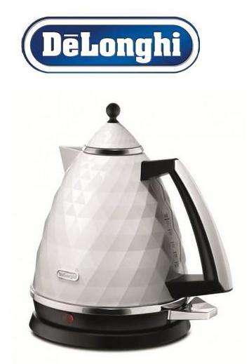 DeLongi Ice White 360° 1.7lt automatic kettle (KBJ3001.W) - Kenwood