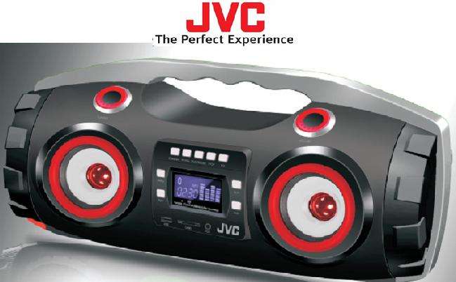 Jvc Bluetooth Portable Cd Player (Rv-Nb22Bt) - JVC 226