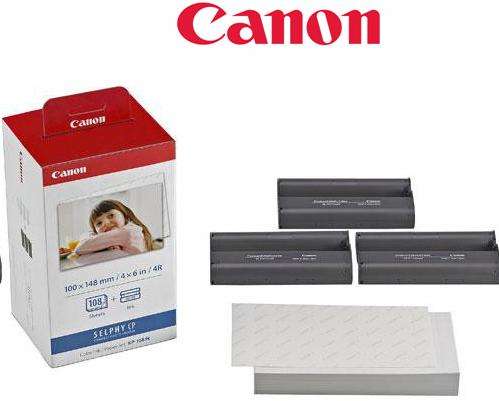Canon KP-108IN Color Ink And Paper Set - Rectron