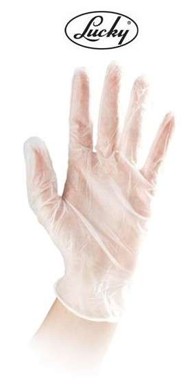 Lucky Vinyl Gloves - Medium 50-pack (SGVPMA) - CHW