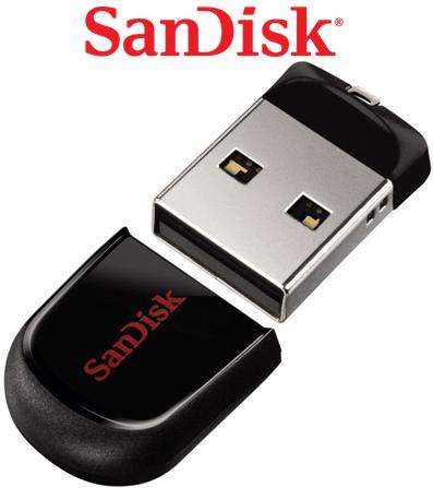 SanDisk Cruzer Fit USB Flash Drive 8 GB (SDCZ33-008G-B35) - Mustek
