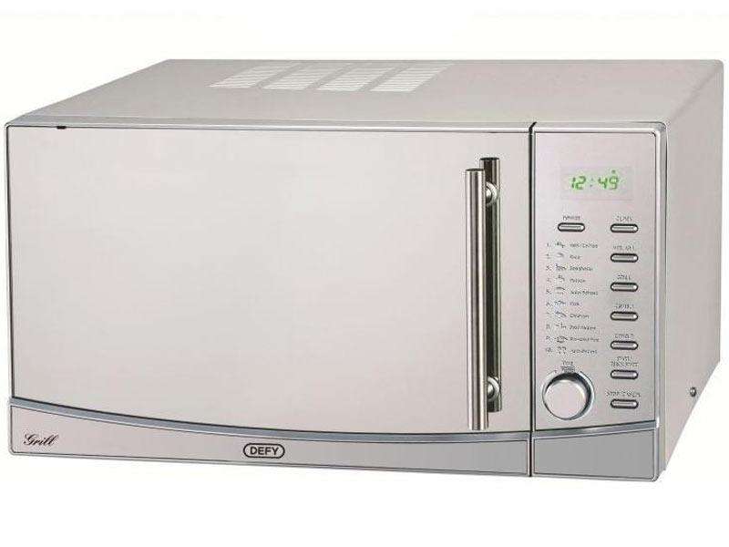 Defy 34L Grill Microwave Oven - Metallic (Dmo343)