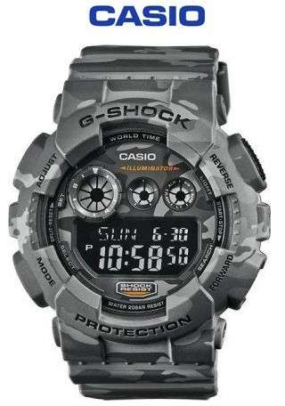 Casio G-Shock Camo Watch (GD-120CM-8DR) - Casio