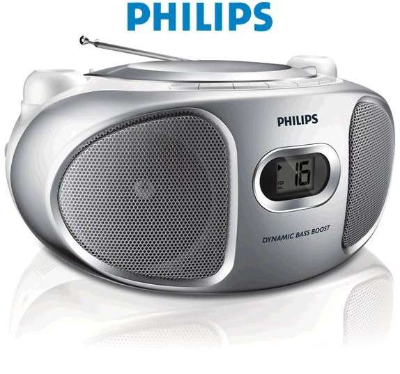 Philips CD Soundmachine Silver (AZ105S) - ACT