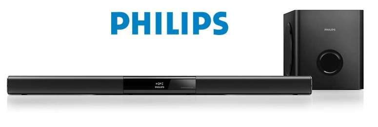 Philips Soundbar speaker with Wireless Subwoofer (HTL3140B) - ACT
