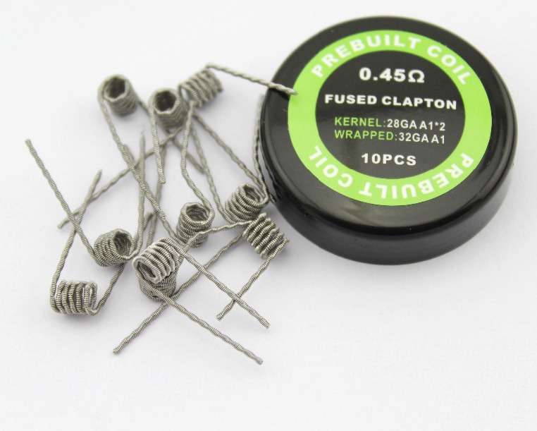 *Pre-order* Pre-rolled coil - Fused Clapton wire 0.45 ohm (10pcs)