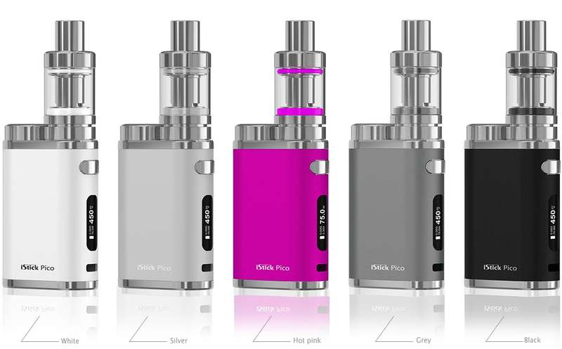 Eleaf iStick Pico 75 VW Kit - with Tank and Coils - Eleaf Hot Pink
