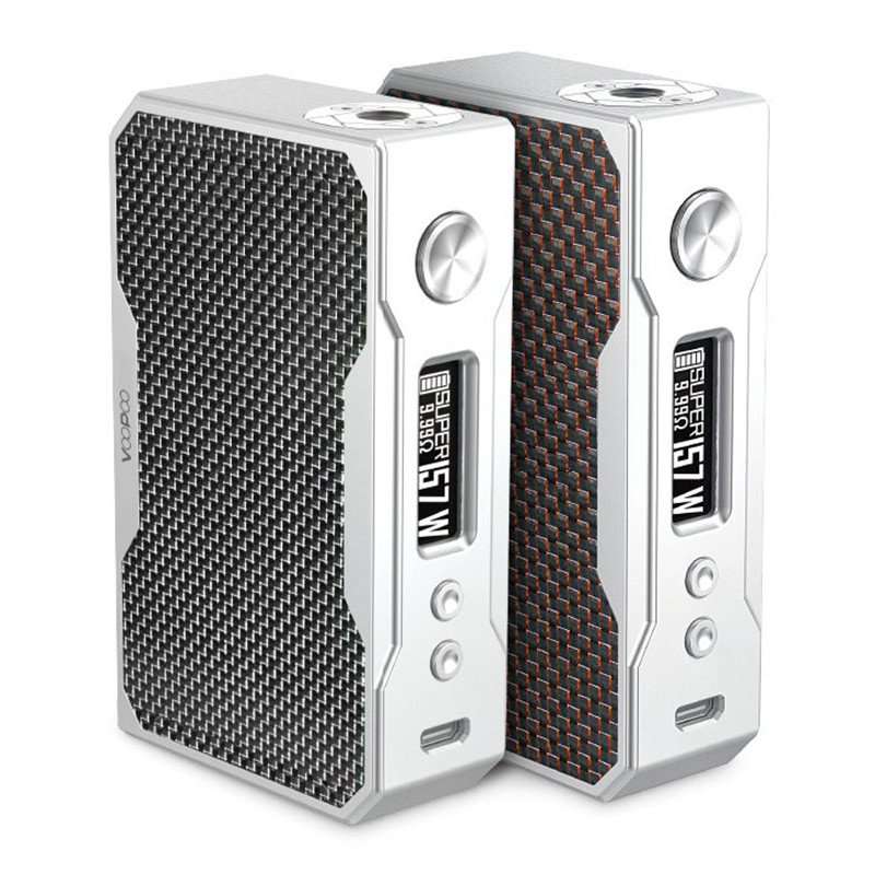 VooPoo Drag X007 157W VW Mod - VooPoo Silver + Black