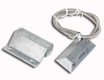 Roller shutter magnetic contact