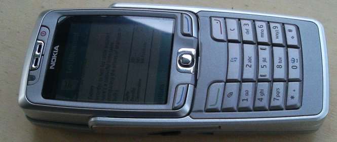 Nokia E70 + 512mb Mini SD Card