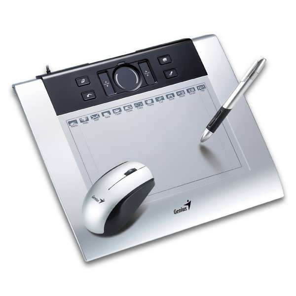 Genius MousePen M508, 5x8 Wide Screen TouchPad Scroll Wheel