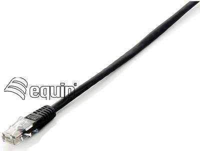 Equip Cat.6 U/UTP Patch Cable 2m Black