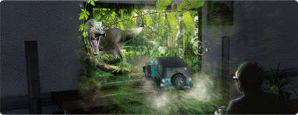 G73Jw bundles with 3DTV Play from NVIDIA, this realistic 3D effect gets expanded to any compatible screen via HDMI 1.4