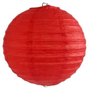 Wired Lantern  (20cm)- Red