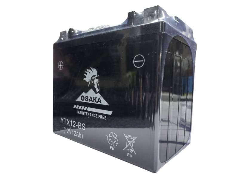 BV034 Osaka - Battery Motorcycle.Power Sport.Maintenance Free. 12 Volt 12Ah.