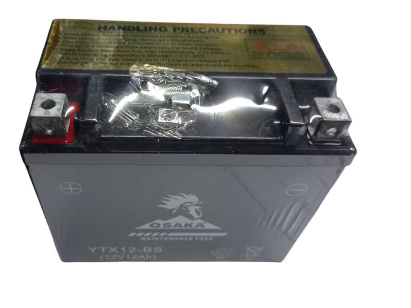 BV034 Osaka - Battery Motorcycle.Power Sport.Maintenance Free. 12 Volt 12Ah.