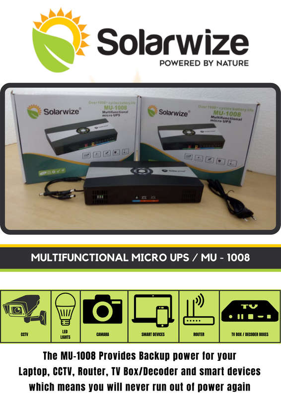SA486  - Multifunction Lithium UPS. Input 220 Volts.Output 5/9/12/19 Volts  100 Watts