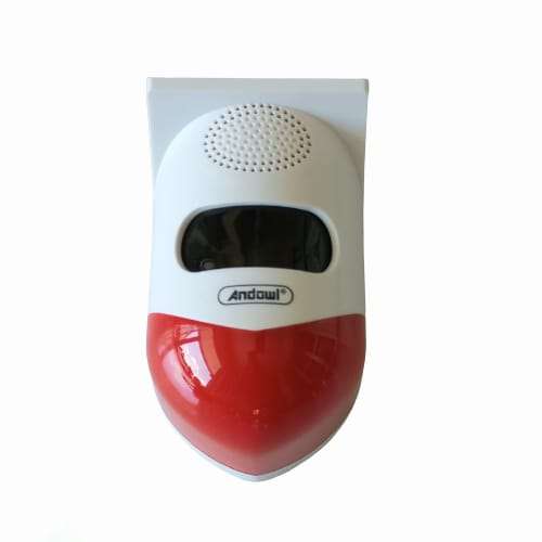 CLQ700 - SP Andowl  Solar PIR .Sound and Light Alarm WiFi Compatible