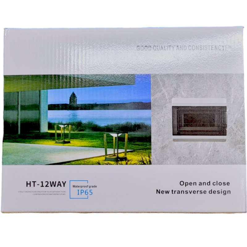 SJ097K Skytec Enclosure - IP65 Surface Mount  12 Way Din Rail DB Box. New Design