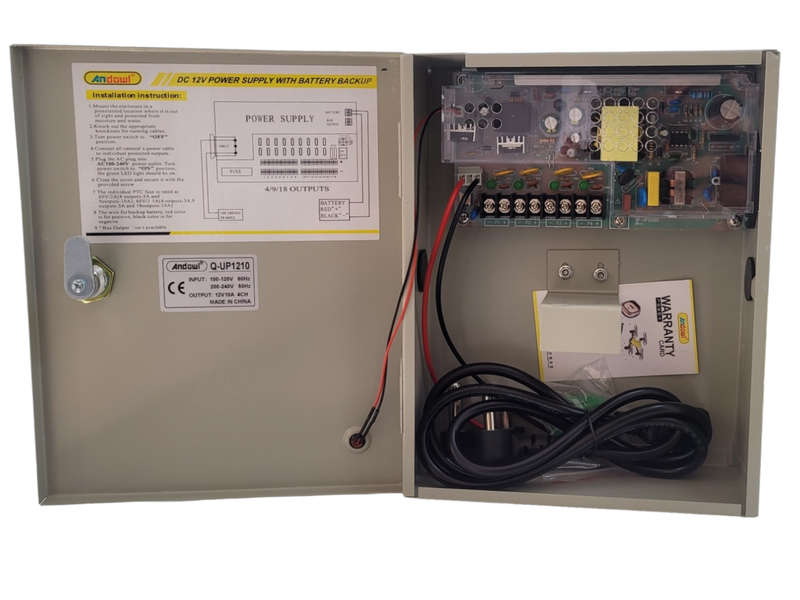 SA498 - ADL  Inverter UPS Back-up Power Supply 12V DC 10Amp 4 Channel. Input 220Volt AC