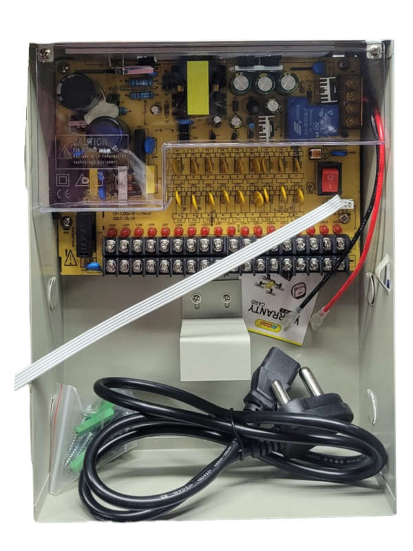 SA499- ADL  Inverter UPS Back-up Power Supply 12V DC 20Amp 8 Channel. Input 220Volt AC