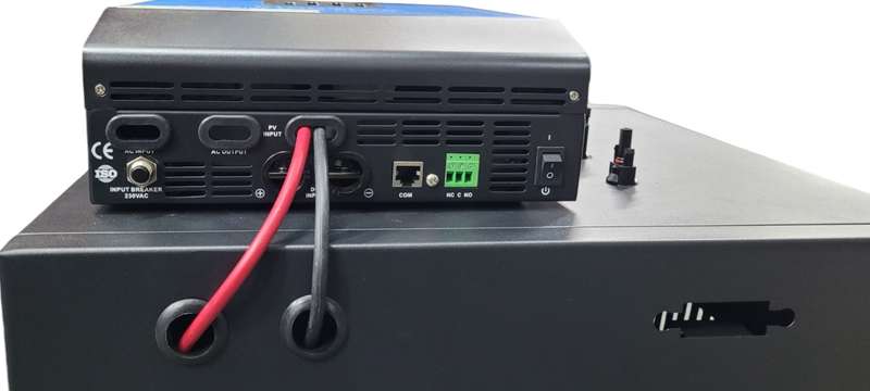 SD015 ECOTEK Solar Off Grid System. Pure Sign 1KW Inverter.Lithium Battery100Ah .S/Panels 100Wx4