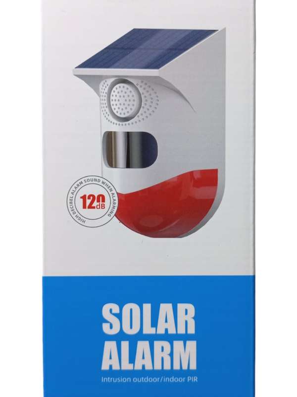 CLQ700 - SP Andowl  Solar PIR .Sound and Light Alarm WiFi Compatible