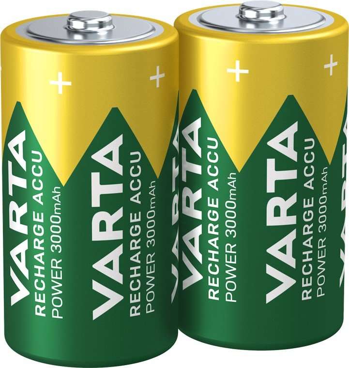 RA540 - VARTA - Size D RECHARGEABLE ACCU POWER 2 pack