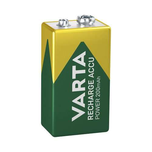 RA550 - VARTA - Size 9V  RECHARGEABLE ACCU POWER 1 pack
