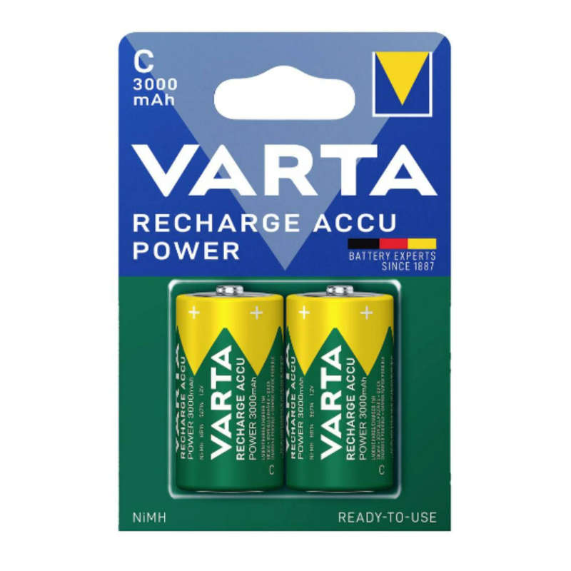 RA530 - VARTA - Size C RECHARGEABLE ACCU POWER 2 pack -