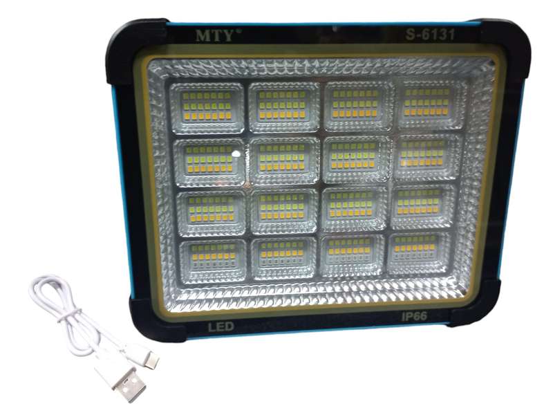 LA061 - MTY  Floodlight Outdoor LED with Solar Panel  IP66  500 Watt.