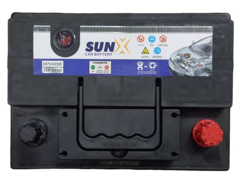 FB0270 SunX 638 - Auto Battery 12 Volt 70 Ah with OLD Battery. Plus R220 without OLD Battery.