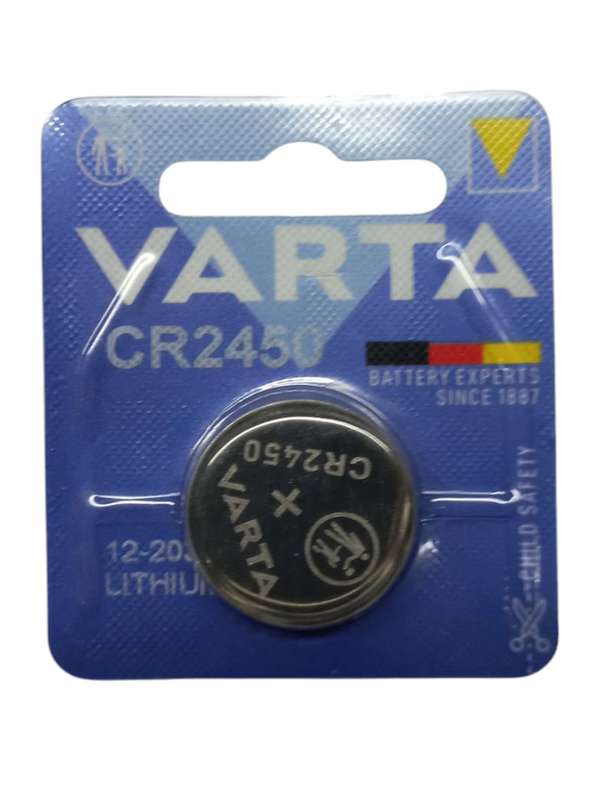 LA270- VARTA  CR2450  3V LITHIUM BATTERY 1X pack