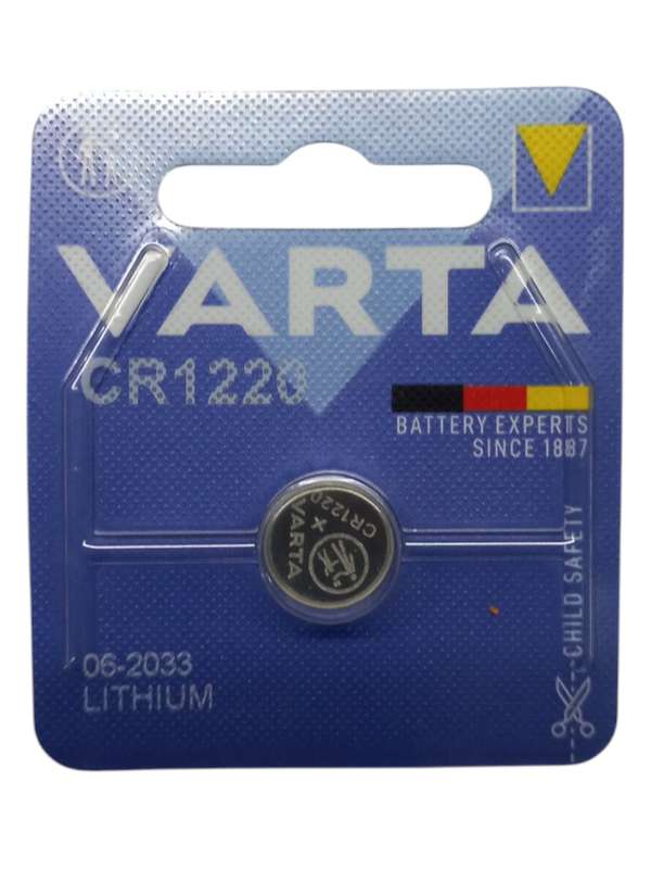 LA215 - VARTA  CR1220  3V LITHIUM BATTERY 1X pack