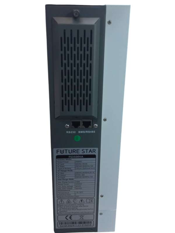 ADJ120C Solar Combo Kit -FStar 3KW Hybrid Inverter.NENERGY 2.4KW  Lithium Batt..3x555W Solar Panels