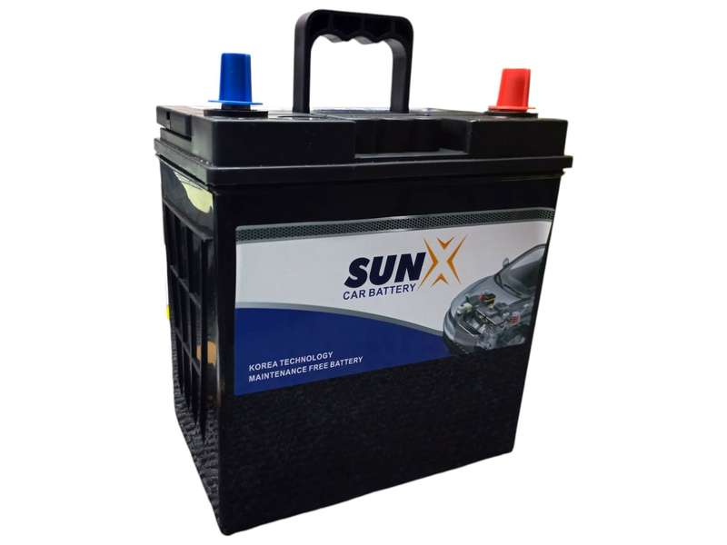 FB0205 SunX 615 - Auto Battery 12 Volt 36Ah with OLD Battery. Plus R220 without OLD Battery.