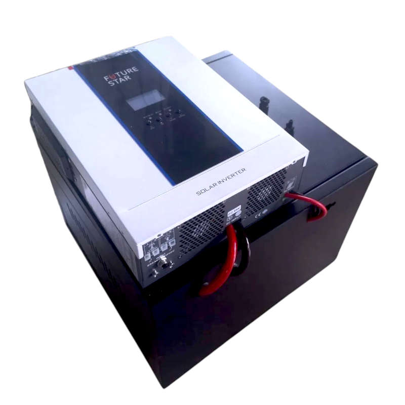 ADA90C FSTAR - Back-Up Power UPS. 3KW Hybrid Inverter.Lithium Batt 2x12V 100Ah.+ Cabinet